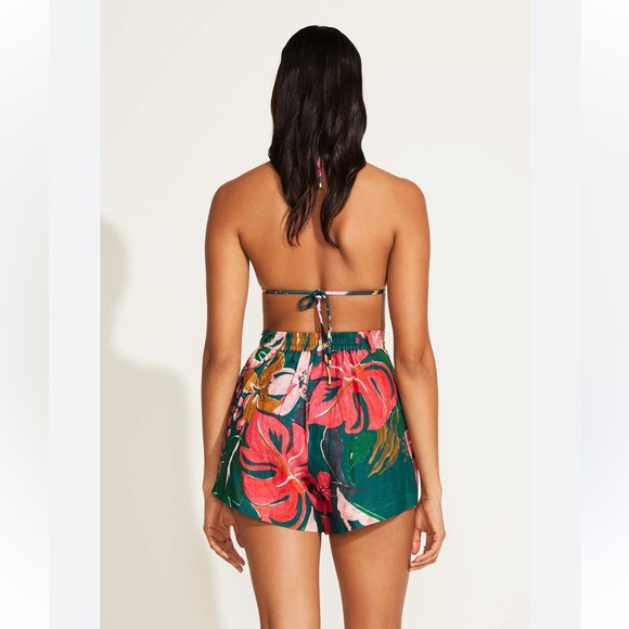Vitamin A The Getaway Short in Painted Jungle Size M - Picture 5 of 8